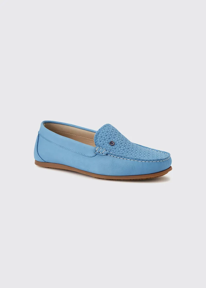 Dubarry Cannes Ladies Deck Shoe in Blue Mist-2
